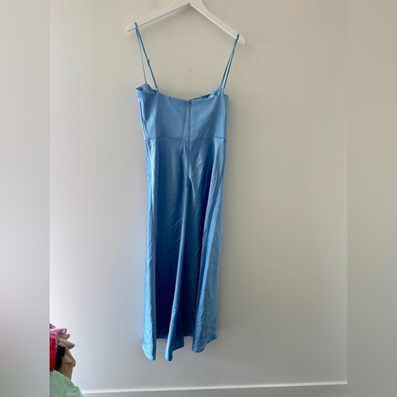 KATIE MAY Flora Blue Cocktail Dress M - Picture 5 of 7